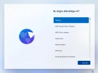 Windows 11 kurulum süreci Windows 11 kurulum süreci