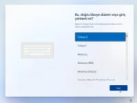 Windows 11 kurulum süreci Windows 11 kurulum süreci