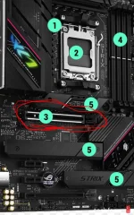 RTX 3070, ASUS ROG Strix B650E WiFi anakarta tam oturmuyor mu.webp