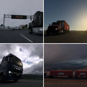 Avrupa Amerikan Kamyon Simülatörü