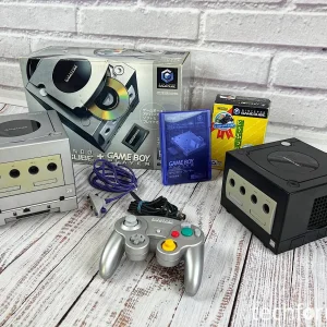 Nintendo Gamecube oyun cihazının teknik bileşenleri.webp