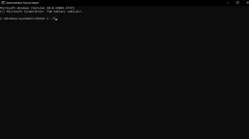 Chkdsk Nedir, Nasıl Kullanılır?