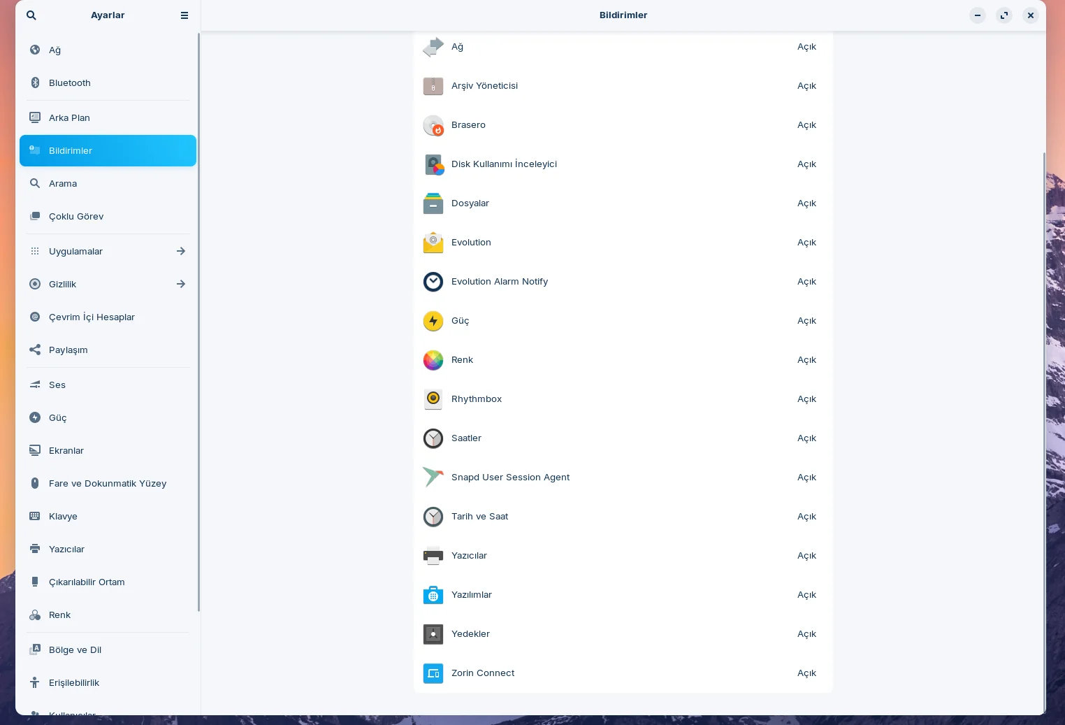 Zorin OS İşletim Sistemi Ekran Görüntüleri 