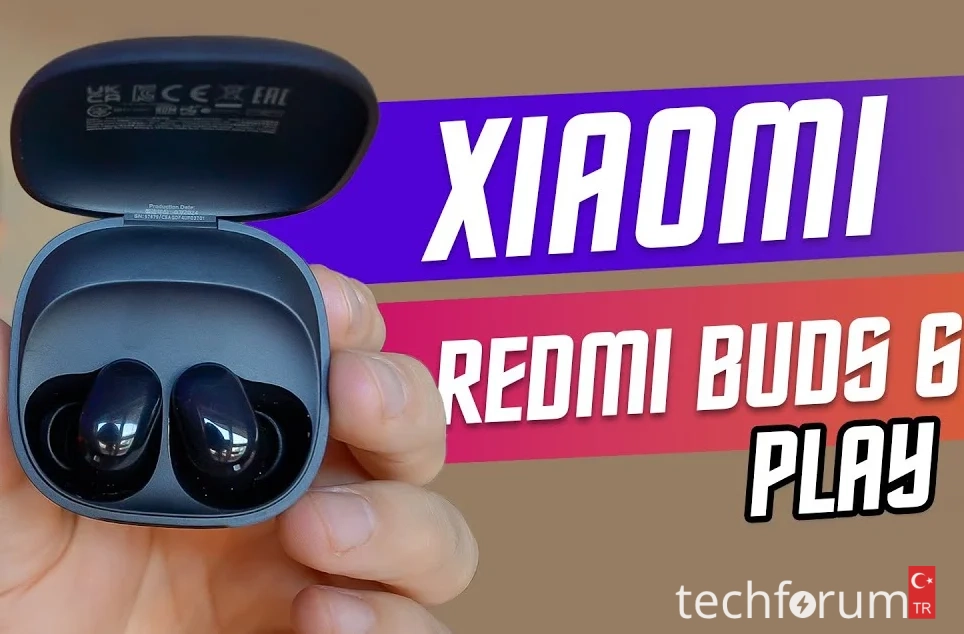 Xiaomi Redmi Buds 6 Play Kulakiçi Kulaklık