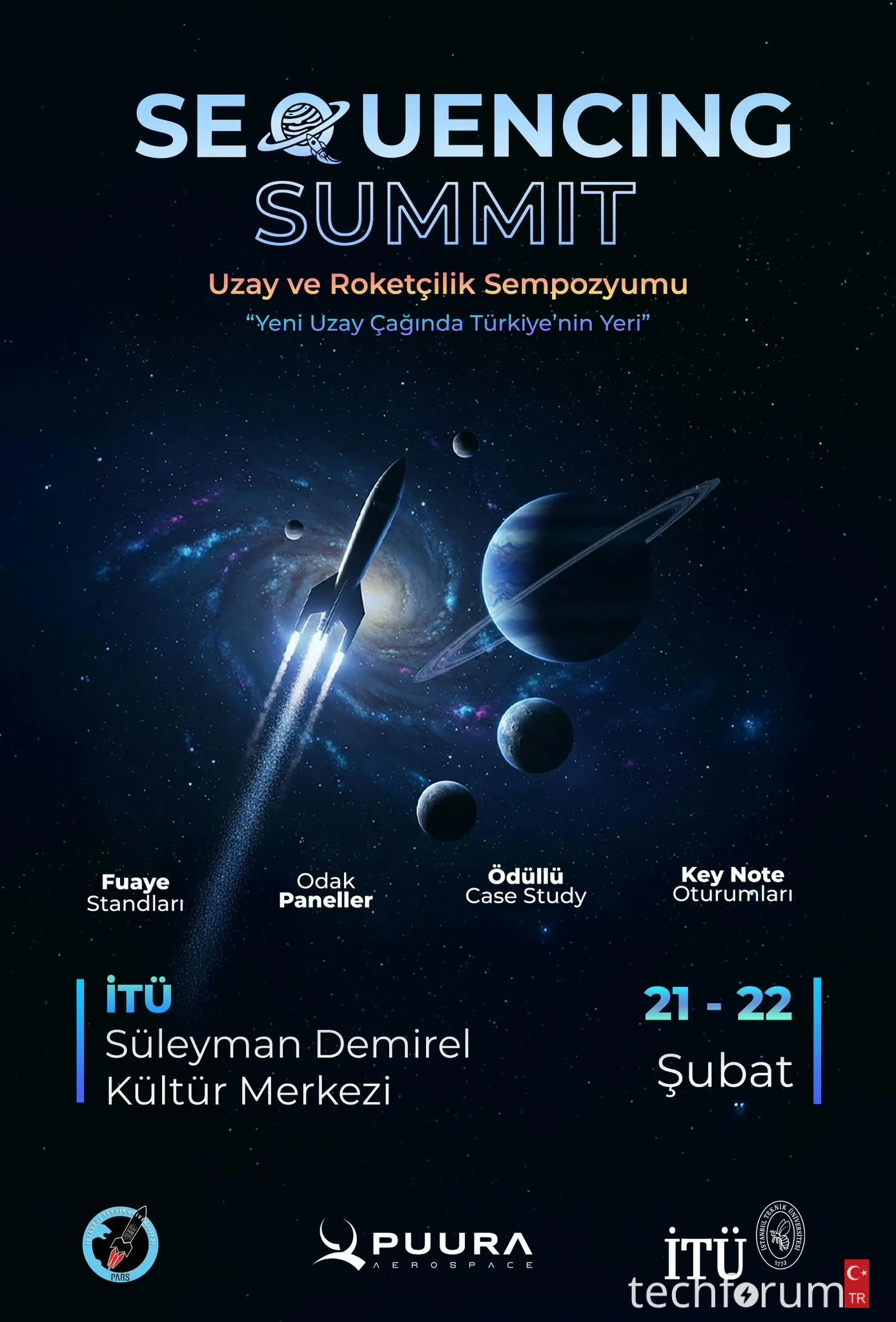 Konu 'Türkiye’nin Uzay ve Havacılık Ekosistemi İTÜ’de Buluşuyor'