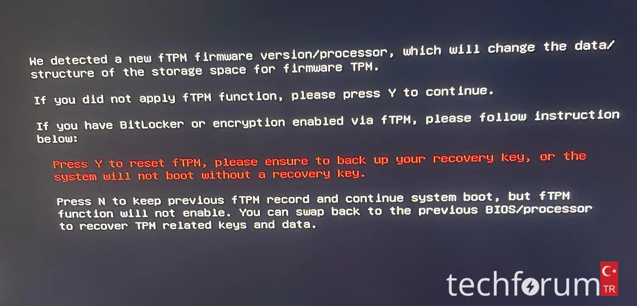 BIOS güncellemesinden sonra fTPM çalışmıyor.webp