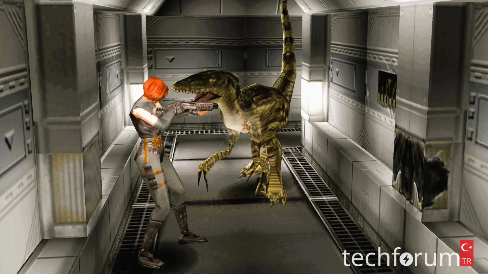 Dino Crisis ve Dino Crisis 2, aynı dönemde piyasaya sürüldü.webp