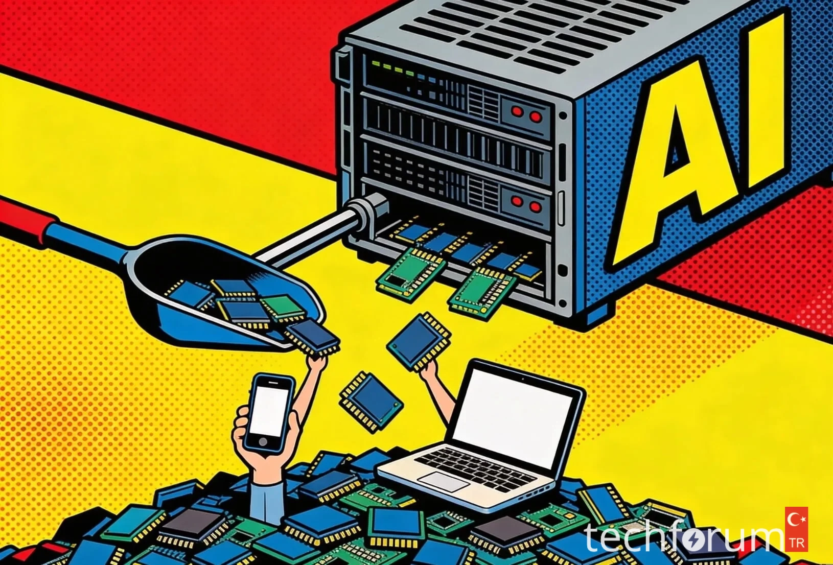 DRAM ve NAND bellek kıtlığının 2030 ve sonrasına kadar sürebileceği.webp