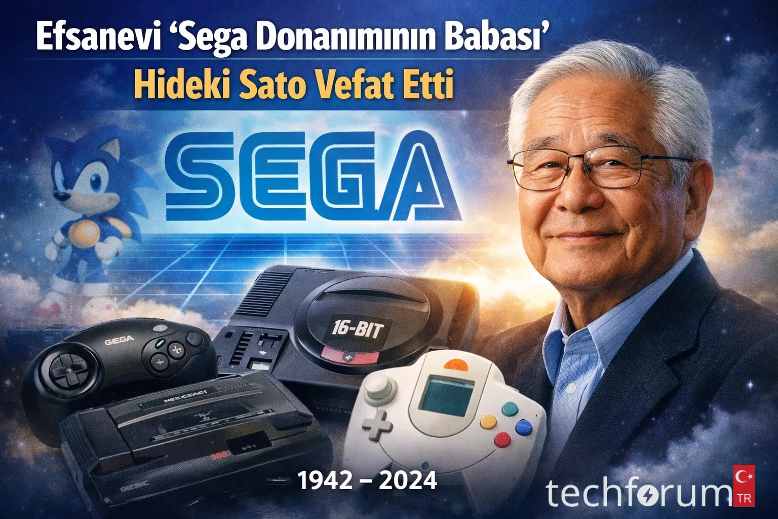 Efsanevi 'Sega Donanımının Babası' Hideki Sato Vefat Etti.webp