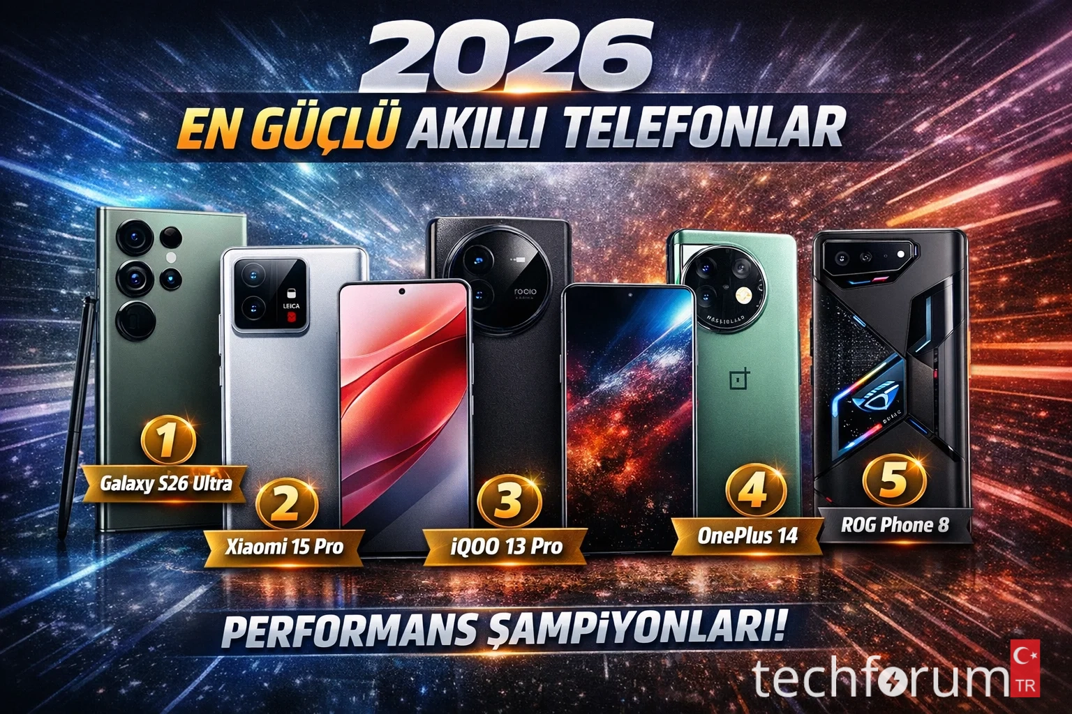 Konu 'En Güçlü Akıllı Telefonlar Açıklandı!'