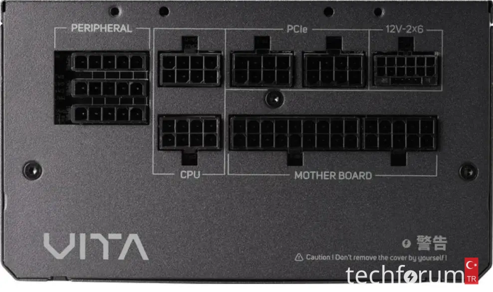 FSP VITA GM 850W ile RX 9070 XT 3x8 Pin Nasıl Bağlanır?