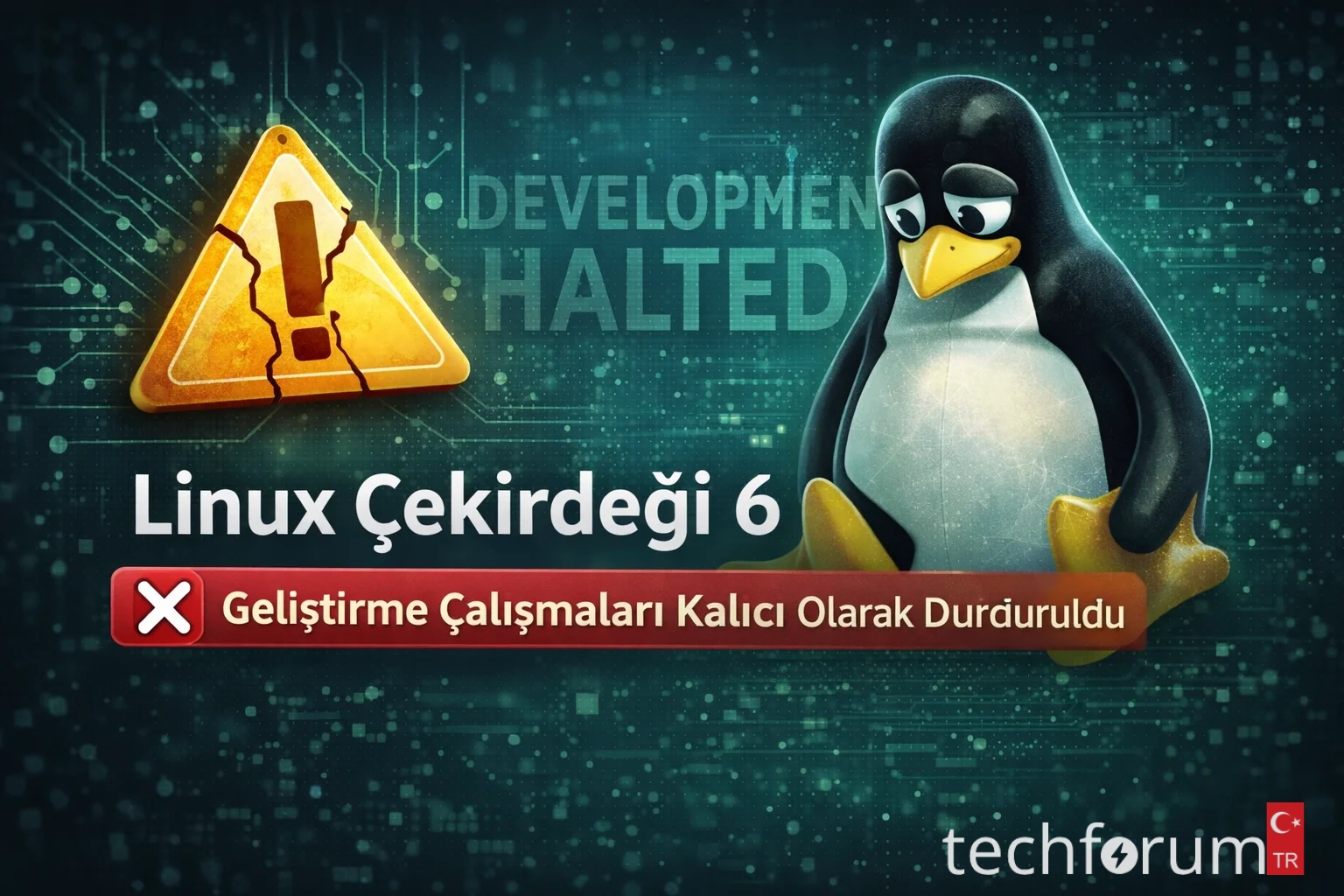 Linux çekirdeği 6'nın geliştirme çalışmaları kalıcı olarak durduruldu.webp