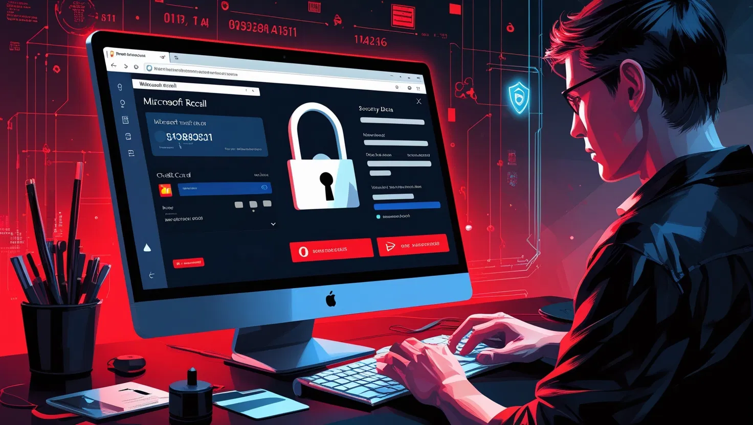 Microsoft Recall kredi kartlarını ve şifreleri kaydediyor.webp