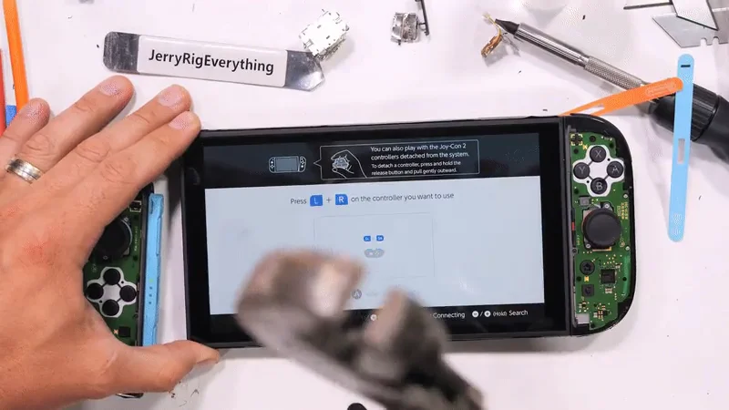 Nintendo Switch 2 Ekran dayanıklılık testinde 50 darbeye dayandı..webp