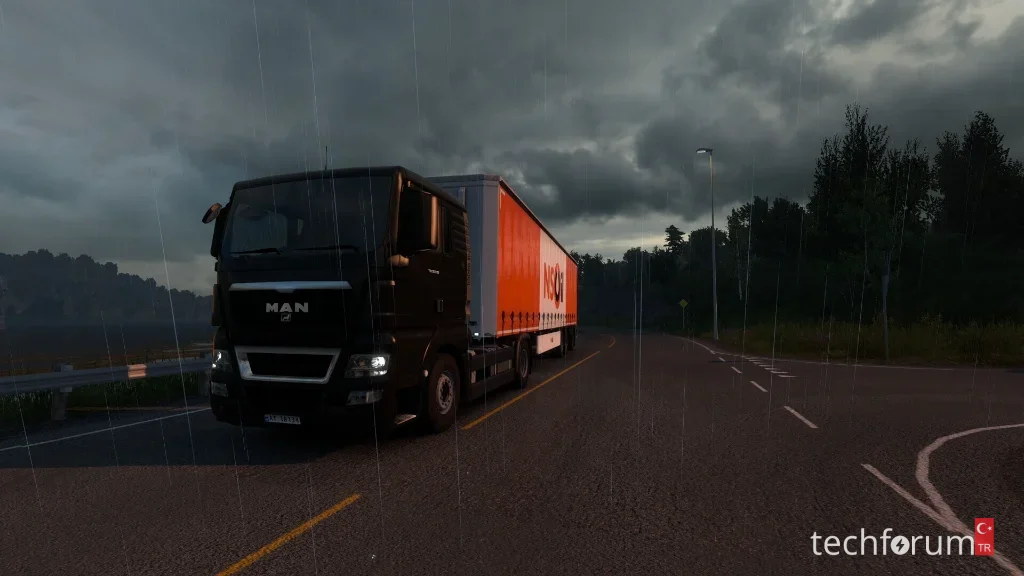 Avrupa Amerikan Kamyon Simülatörü