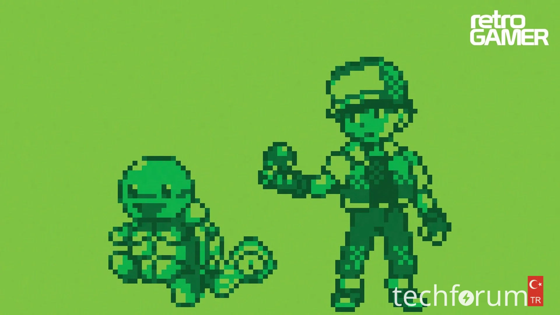 Bir Pokémon hayranı, klasik Pokémon Red ve Blue