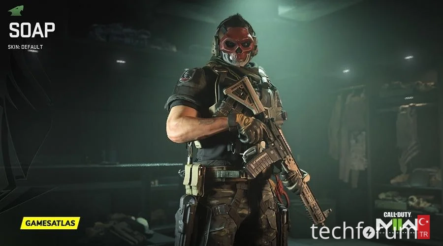 Call of Duty evreninde Sergeant John “Soap” MacTavish kadar sevilen operatör azdır.