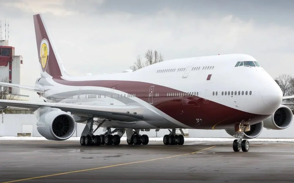 Katar Hükümdarı Türkiye'ye lüks bir jumbo jet hediye etti ki Amerika'ya hediye edilen jet bil...webp